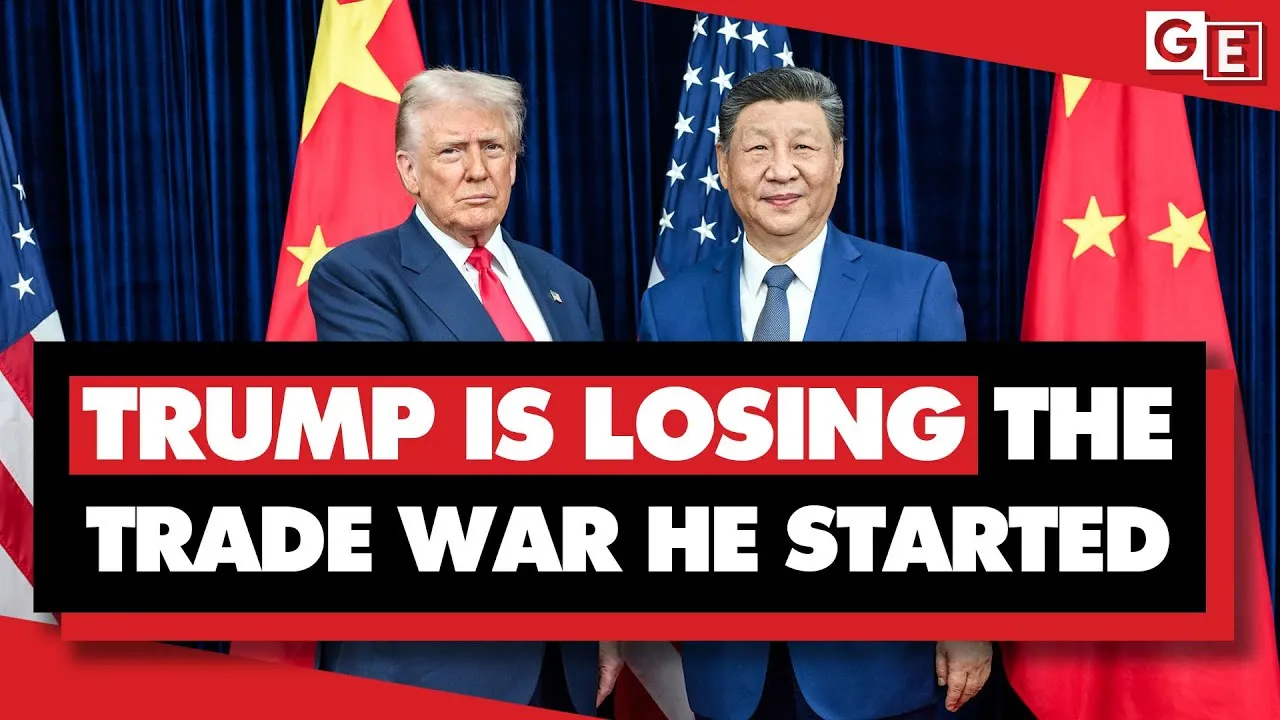 Trump and Xi Jinping — the U.S. losing the trade war against China